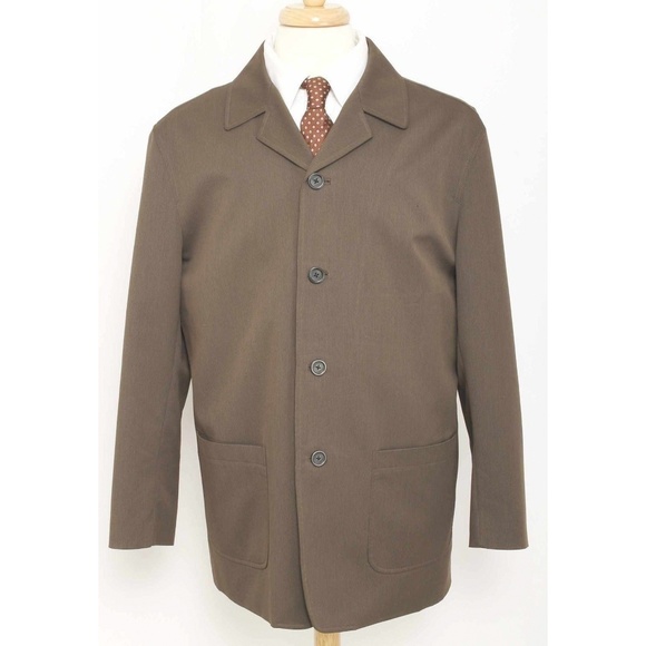 PRONTO UOMO Brown 4 Button Sport Coat Blazer Jacket - Picture 1 of 3